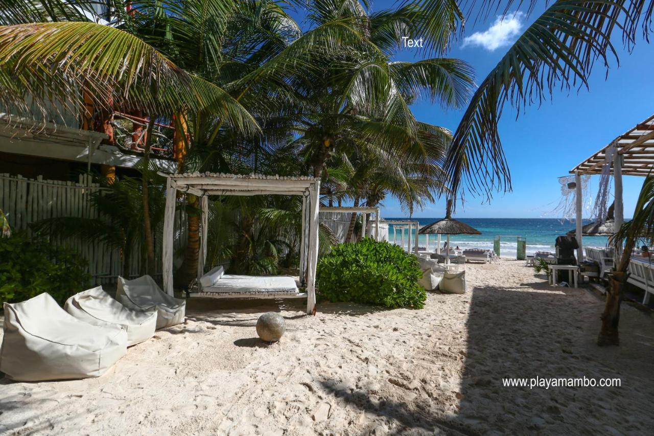 Готель Playa Mambo Eco Cabanas Тулум Екстер'єр фото