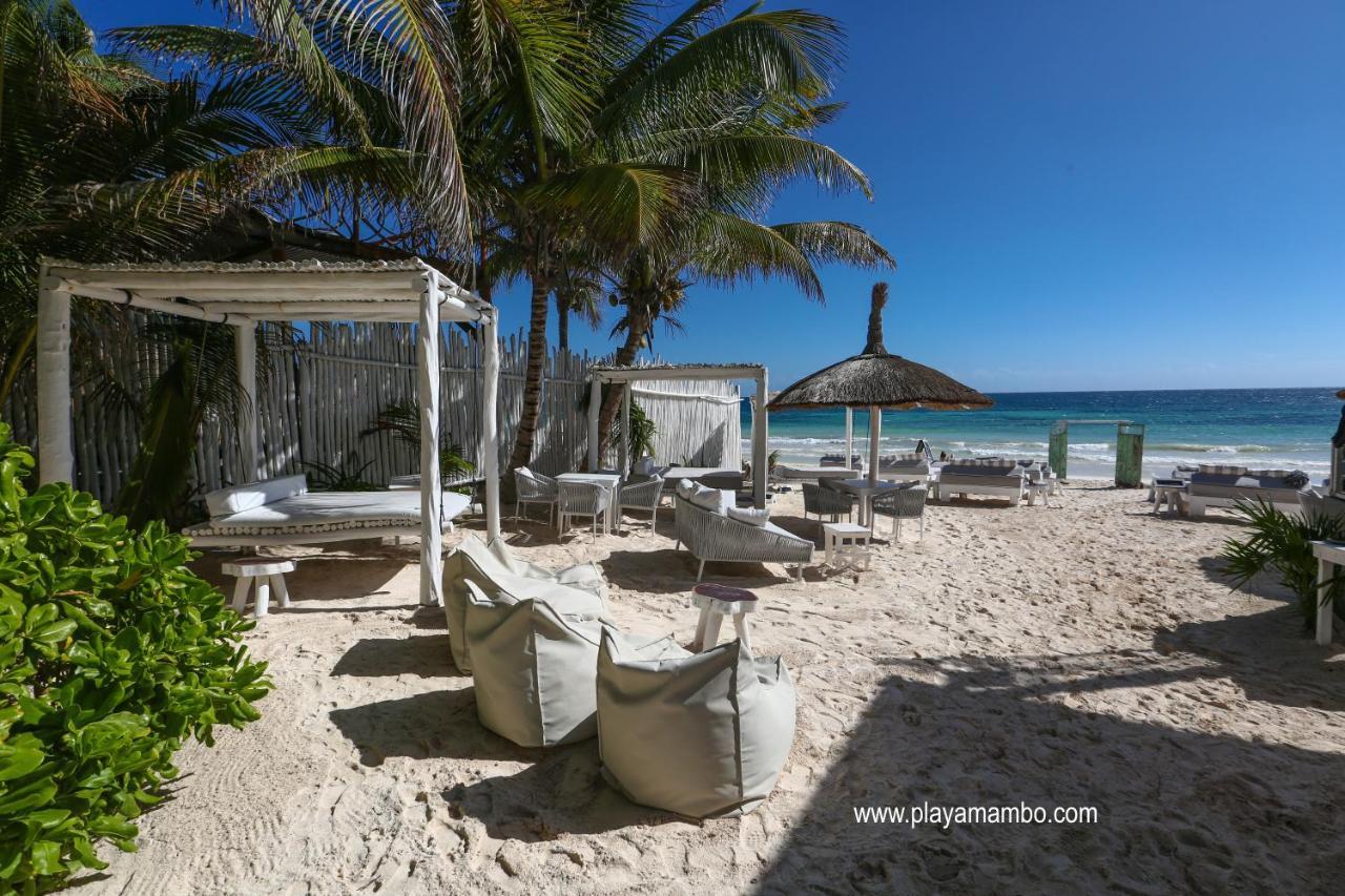Готель Playa Mambo Eco Cabanas Тулум Екстер'єр фото