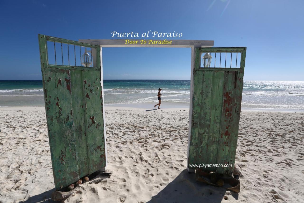 Готель Playa Mambo Eco Cabanas Тулум Екстер'єр фото