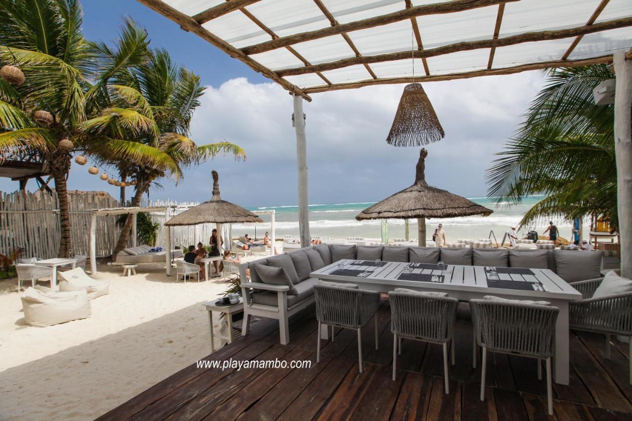 Готель Playa Mambo Eco Cabanas Тулум Екстер'єр фото