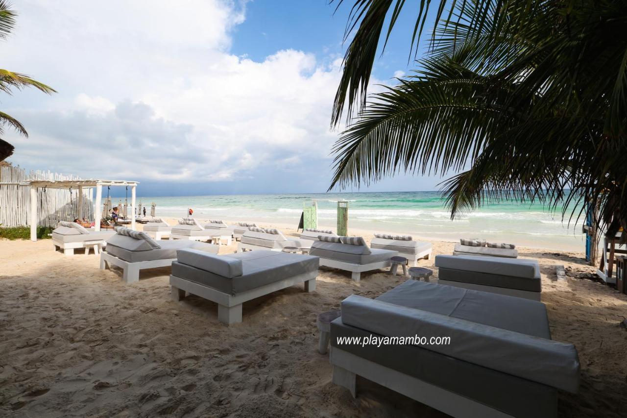 Готель Playa Mambo Eco Cabanas Тулум Екстер'єр фото